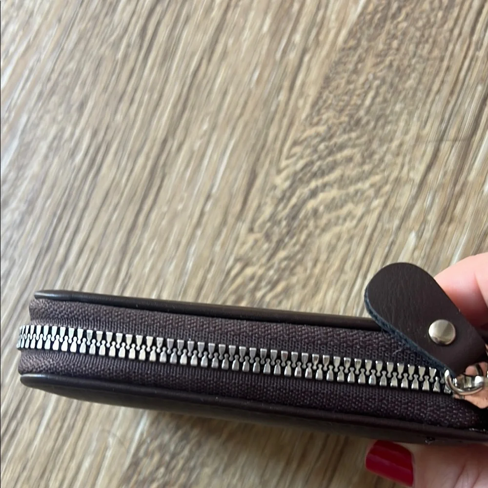 Men's Brown CarrKen Leather Style Wallet